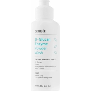 PETITFÉE Beta-Glucan Enzyme Powder Wash - Ензимен прах за почистване на лице 80г