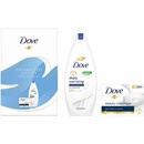 Dove Original Care Deeply Nourishing krémový sprchový gel 250 ml + Beauty Cream Bar krémové toaletní mýdlo 90 g darčeková sada