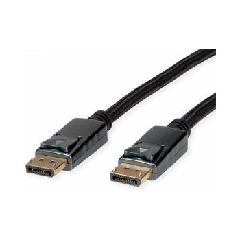 Roline Кабел Roline 11.04. 5867, от DisplayPort(м) към DisplayPort(м), 2.0 m, черен, 8K/60Hz, 11.04. 5867