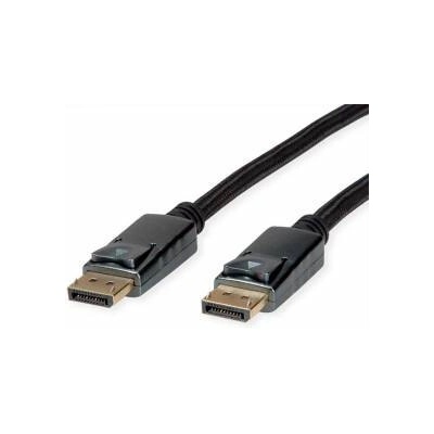 Roline Кабел Roline 11.04. 5867, от DisplayPort(м) към DisplayPort(м), 2.0 m, черен, 8K/60Hz, 11.04. 5867
