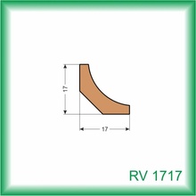 Kodrefa rohová lišta smrek RV1717 17x17mm 2m