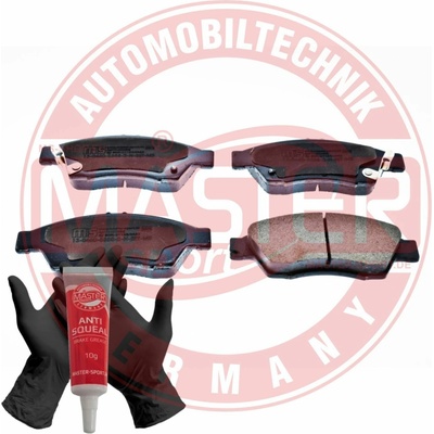 Sada brzdových platničiek kotúčovej brzdy MASTER-SPORT GERMANY 13046058882N-SET-MS