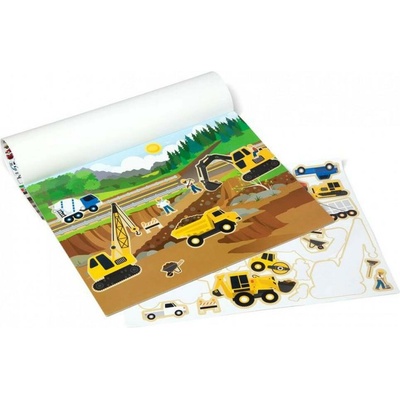 Melissa & Doug samolepky s podložkou mšsto