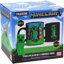 Paladone Hrnek Minecraft Creeper měnící se 300 ml