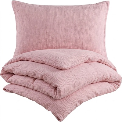 4Home Mušelínové obliečky Rosa 140x220 70x90