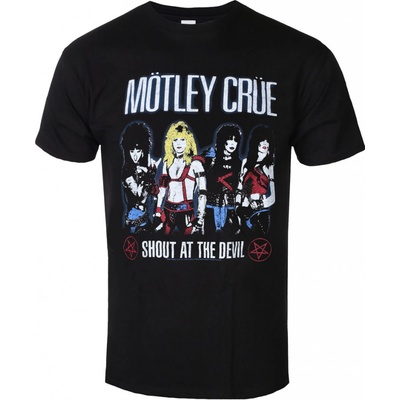 Rock Off metal Mötley Crüe Shout At The Devil čierne