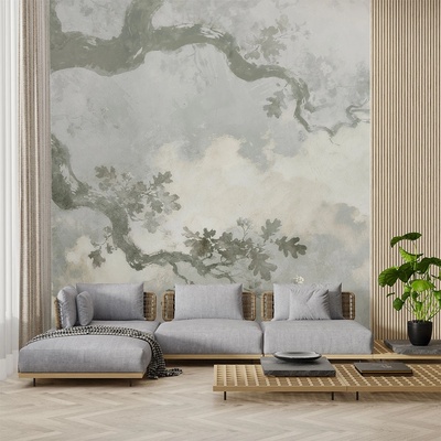 Art Gift Decor Фототапет Дървесни клони в акварелен стил