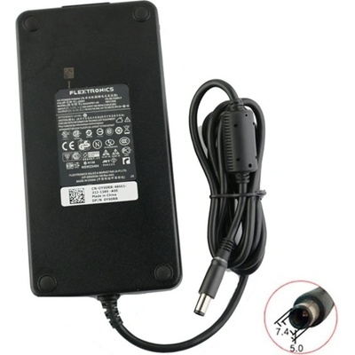 Dell Захранване (оригинално) за лаптопи Dell, 19.5V/12.3A/240W, 7.5 x 0.7 x 5.0