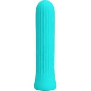 Baileys Pretty Love Blanche Blue Flexible Silicone Vibrator 12 Modes USB Rechargeable