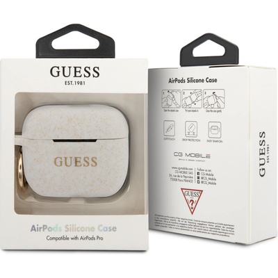Guess Silikonové puzdro pre Airpods Pro GUACAPSILGLWH