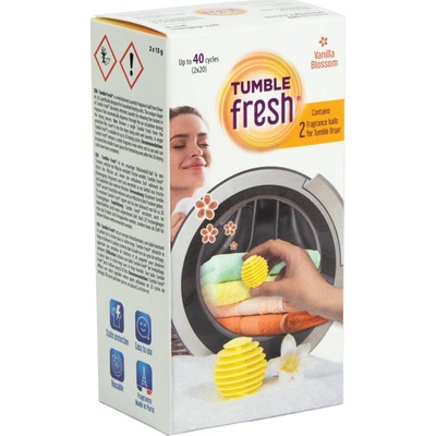 Power Air Tumble Fresh vonný míček do sušičky Vanilla Blossom 2 ks