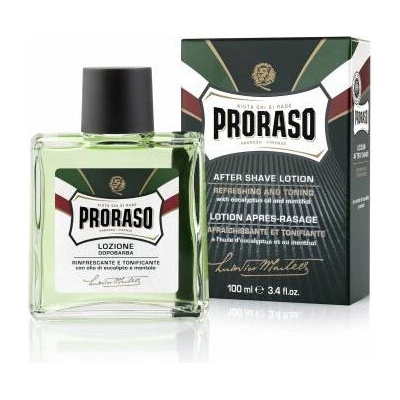 Proraso Green After Shave Lotion - Osviežujúca voda po holení s eukalyptom 400 ml