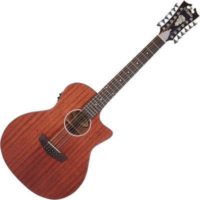 D´Angelico Premier Fulton LS Natural Mahogany Satin 12-струнна електро-акустична китара