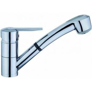 Strohm Teka Хромиран кухненски смесител Teka MTP 978 с издърпващ се чучур (MTP978crom)