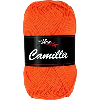 Vlna - Hep příze Camilla_8194 sytá oranžová