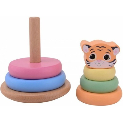Jouéco The Wildies Family Stohovacia veža Tiger 12m+