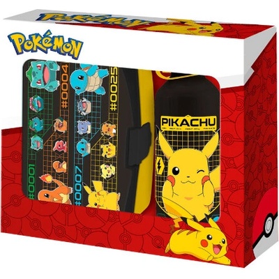 Lunch Box and Water Bottle Pokemon KiDS Licensing