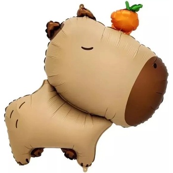 Godan Фолио балон капибара с портокал на главата - 47 x 64 см (FG-KAF1)