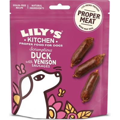 Lily's Kitchen klobásky kachna a zvěřina 70 g
