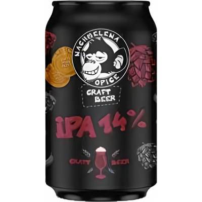 Nachmelená Opice IPA 14° 0,33 l (plech)
