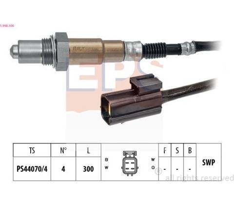 Lambda sonda EPS 1.998.106 (1998106)