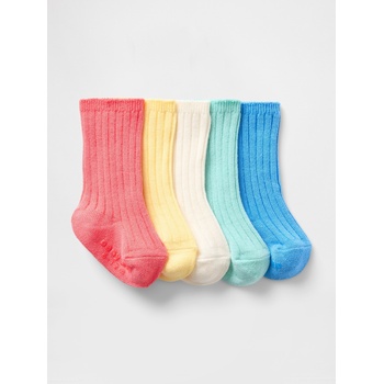 GAP Бебешки чорапи, 5 чифта GAP GAP | Mnogotsveten | Момчешки | 3-6 месеца