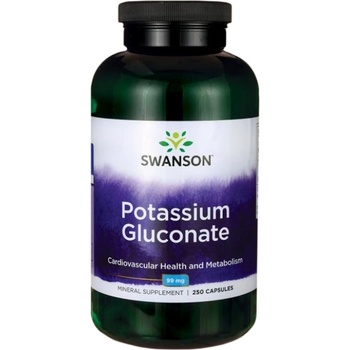 Swanson Potassium Gluconate 99 mg [250 капсули]