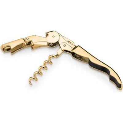 Viski (САЩ) Тирбушон viski signature gold с двоен лост, отварачка и нож за фолио (viski 3717)