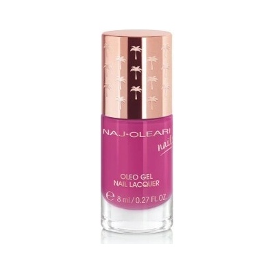 Naj Oleari Oleo gel Nail Lacquer lak na nehty s gelovým efektem 15 peony 8 ml