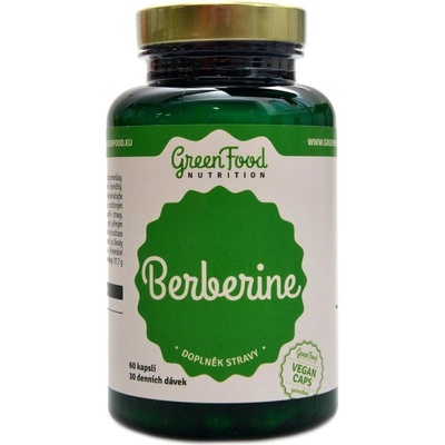 GreenFood Nutrition Berberine Hcl 60 vegan kapslí