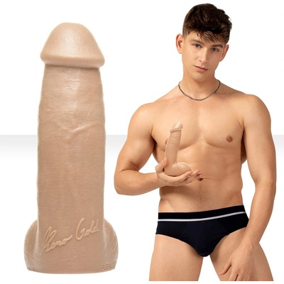 Fleshjack Boys Reno Gold Dildo 19 cm