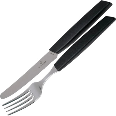 Victorinox Sada příborů Swiss Classic černá 12 ks