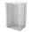 Mexen Mist-F Duo сгъваема лява душ кабина 80 x 75 cm, прозрачна, хром - 8A6-080L-075P-01-00 (8A6-080L-075P-01-00)