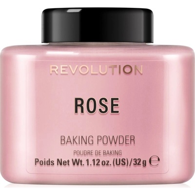 Makeup Revolution Baking Powder sypký púder Rose 32 g