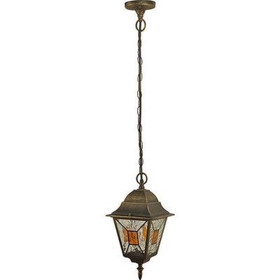 BE LIGHT! ГРАДИНСКИ ФЕНЕР ВИСЯЩ ЗЛАТНА ПАТИНА e27 belight (3800231890343)