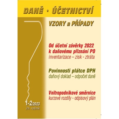 DÚVaP č. 1-2 / 2023 - Účetní závěrka
