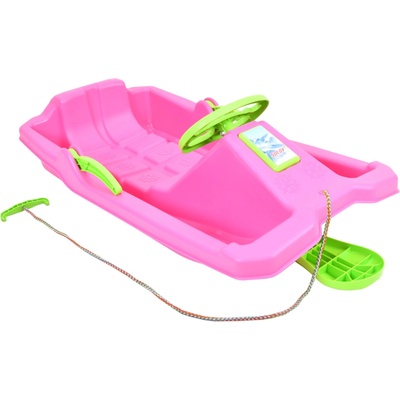 Sulov Bob plastový s volantem KVIDO růžový