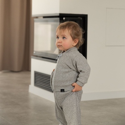 Esito Dětské kalhoty svetrové Vanilla smetanová