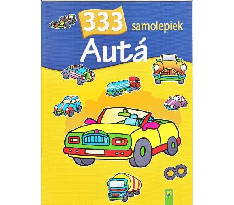 333 samolepiek Autá