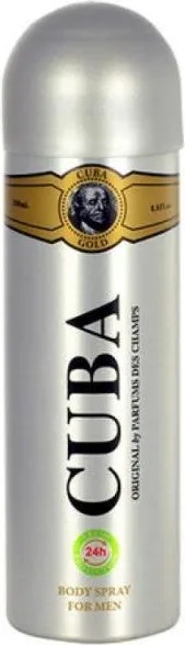 Cuba Gold deo spray 200 ml