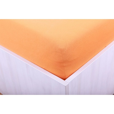 Teptex Prostěradlo jersey oranžové 60x120