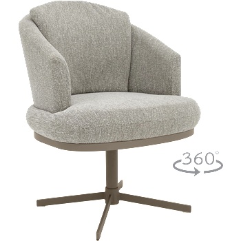 Carmen Трапезен стол lihula 5 - сив 01