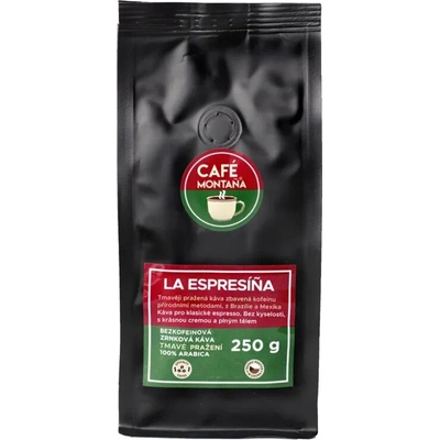 Café Montaña La Espresíña bezkofeinová 250 g