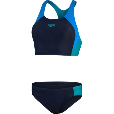 Speedo Colourblock splice 2 piece 40
