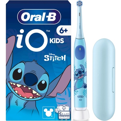 Oral-B Oral-B iO Kids 6+ Disney Stitch електрическа четка за зъби за деца, син (17398124)