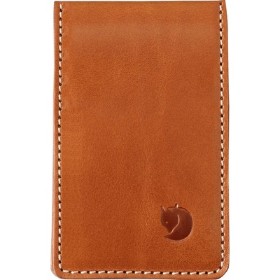 Fjällräven Övik Card Holder Large Leather Cognac – Zboží Mobilmania