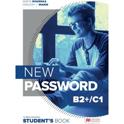 New Password B2+/C1. Student's Book + książka cyfrowa. Kod wklejony