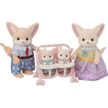 Sylvanian Families 5696 Rodina fenků s dvojčaty