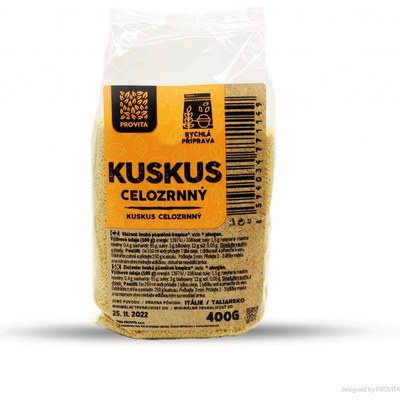 Provita Kuskus celozrnný 400 g