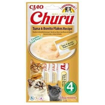 Churu cat mäsové pyré tuniak tuniakové kúsky 56 g